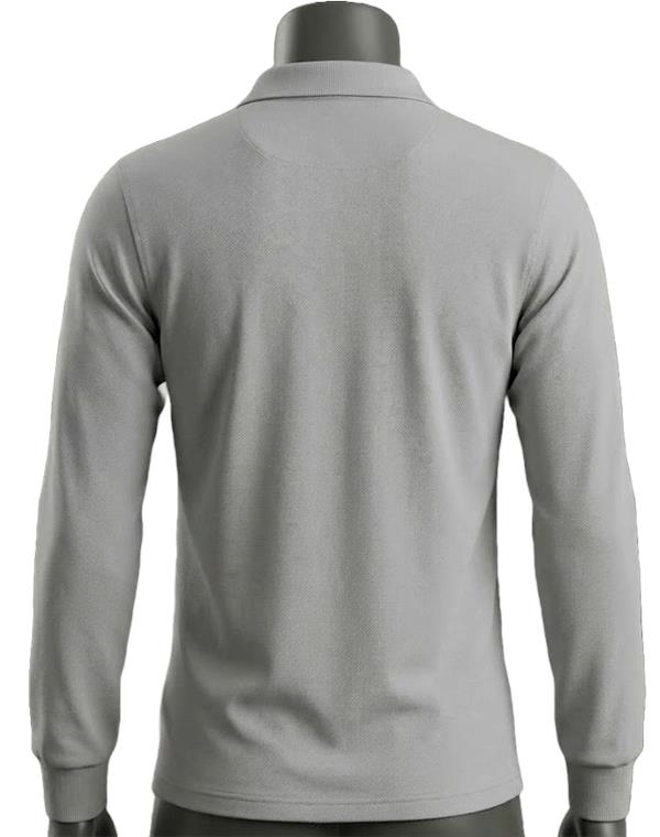 Kışlık Yakalı Sivit Gri %100 Pamuklu  Sol Göğüs Cepli